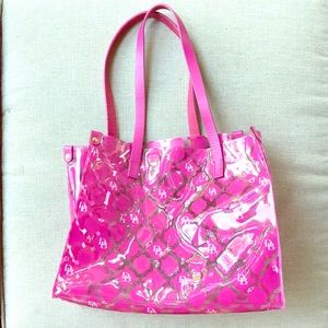 Dooney & Bourke Sanibel plastic shopper medium